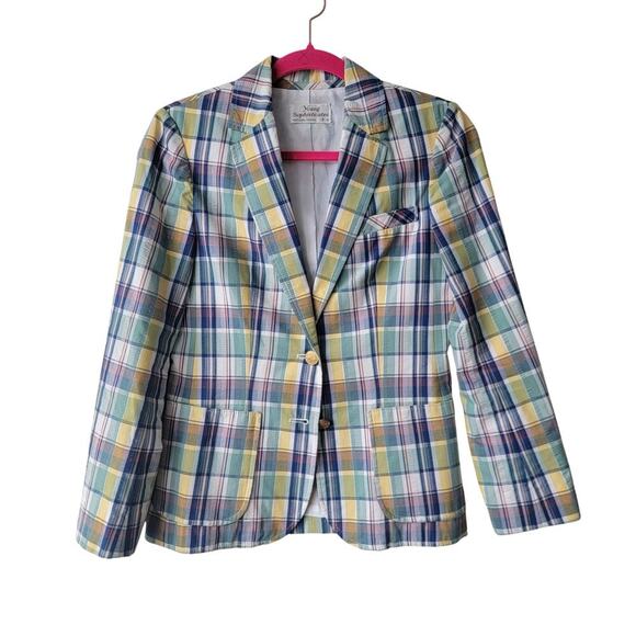 VTG Young Sophisticates Plaid Jacket - Picture 1 of 8